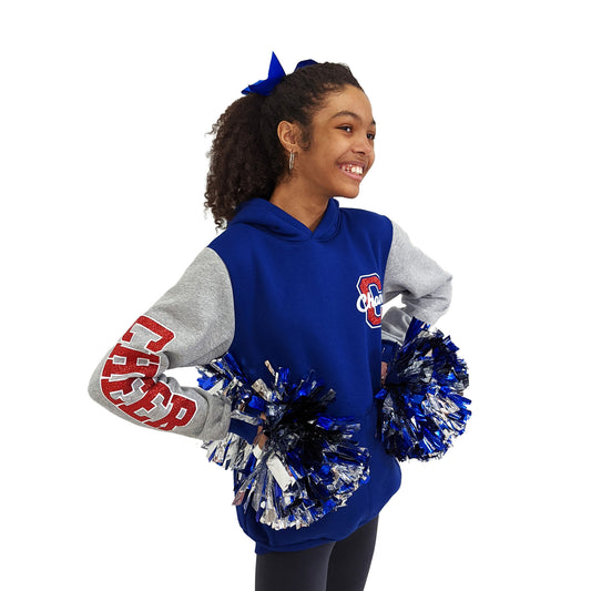personalized cheerleader hoodie