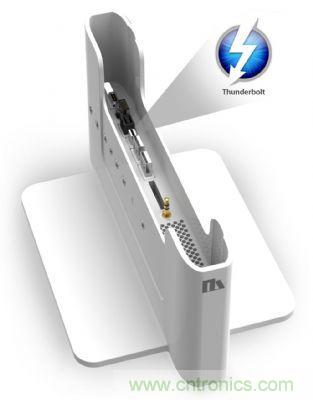 利用Thunderbolt接口支持Dock，可以將輕薄本升級可支持各式legacy device應(yīng)用需求