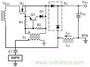 參考地的負電壓輸出SSPR應(yīng)用