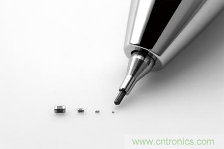 村田發(fā)布世界最小尺寸的獨石陶瓷電容