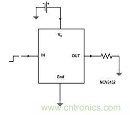 圖6:NCV8452高邊SmartFET框圖