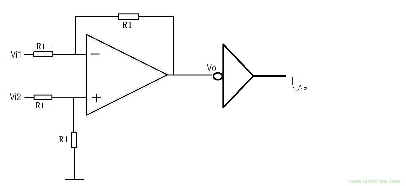 差動(dòng)放大電路，差動(dòng)放大電路圖