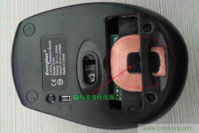 廢物利用，改裝Qi無(wú)線充電鼠標(biāo)