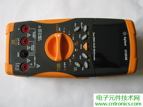 拆全球首款！安捷倫OLED手持式數(shù)字萬用表拆解