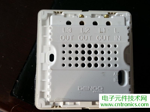 一款觸控開關(guān)拆解，做工不錯