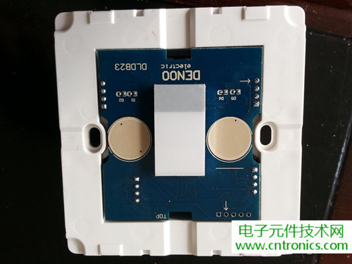 一款觸控開關(guān)拆解，做工不錯