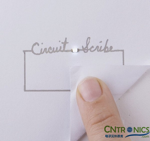 大開眼界，一支可以畫電路板的筆！