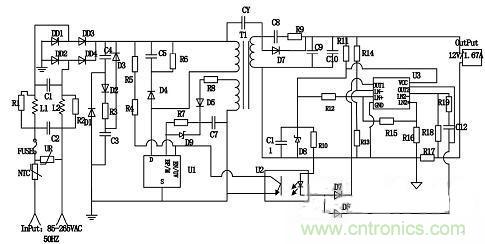 大功率的LED設(shè)計(jì)，轉(zhuǎn)換率達(dá)到83%以上！
