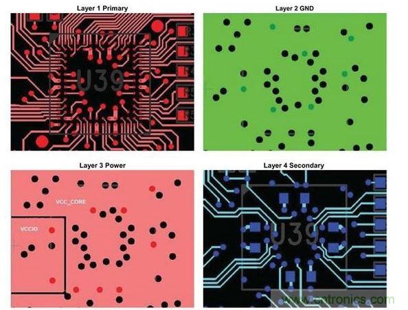 CAM的原圖屏幕單幅圖， 100球的csBGA 