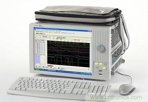 通過適配器連接iDevice與測試設(shè)備。