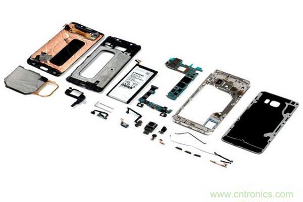 三星S6 Edge+拆解：比S6 Edge加在哪里？