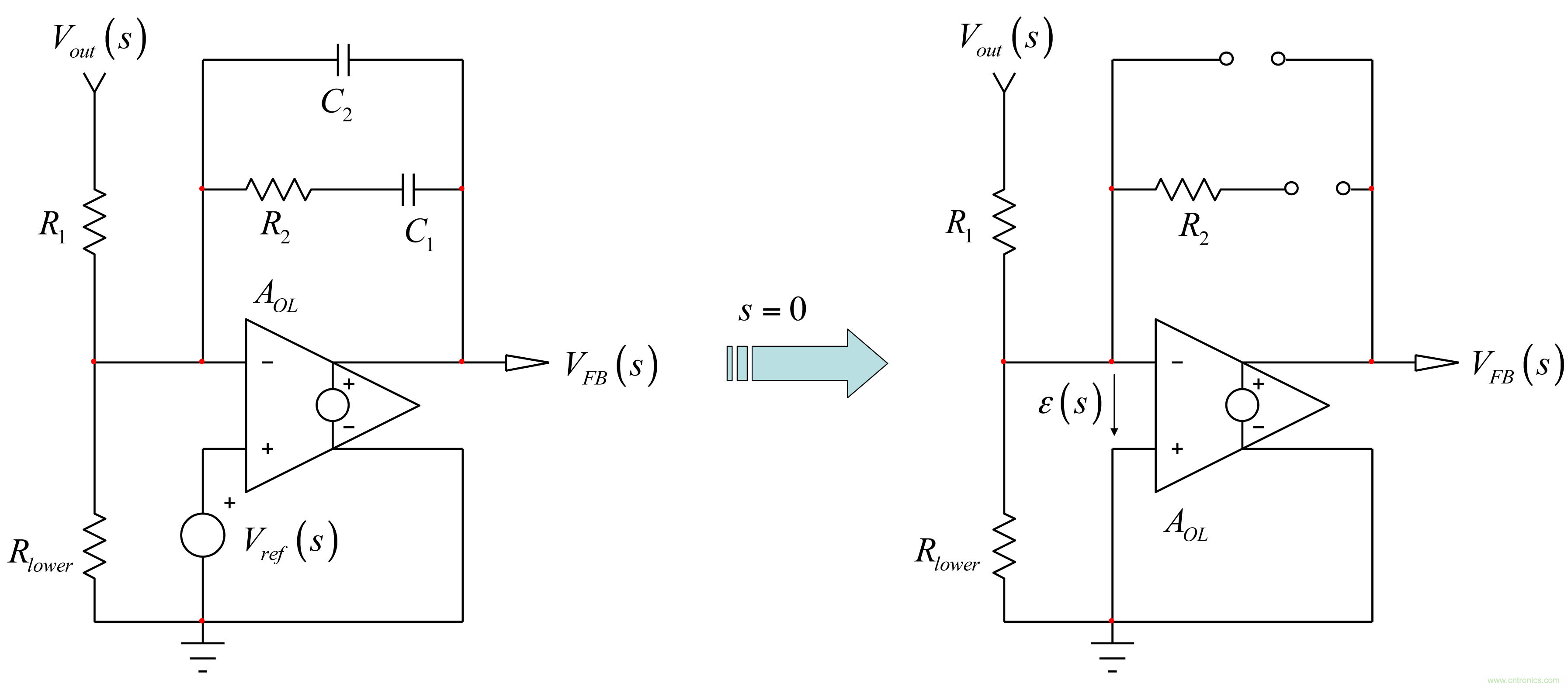 考量運算放大器在Type-2補償器中的動態(tài)響應(一)