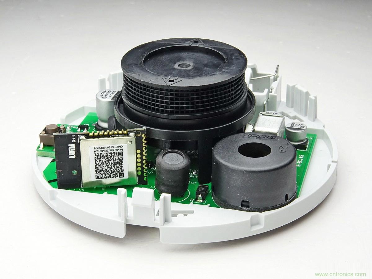 小米煙霧報(bào)警器拆解：一顆電池可用五年是如何做到的？