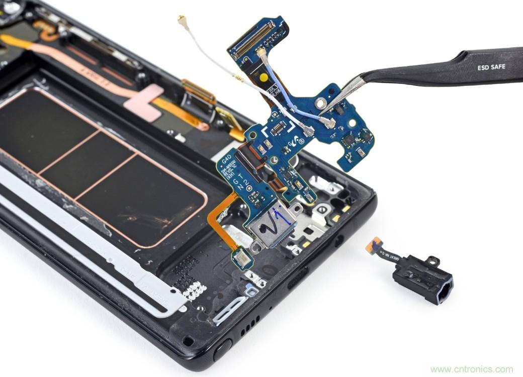 三星Note 8拆解，模塊化+分離式設(shè)計(jì)成趨勢(shì)？