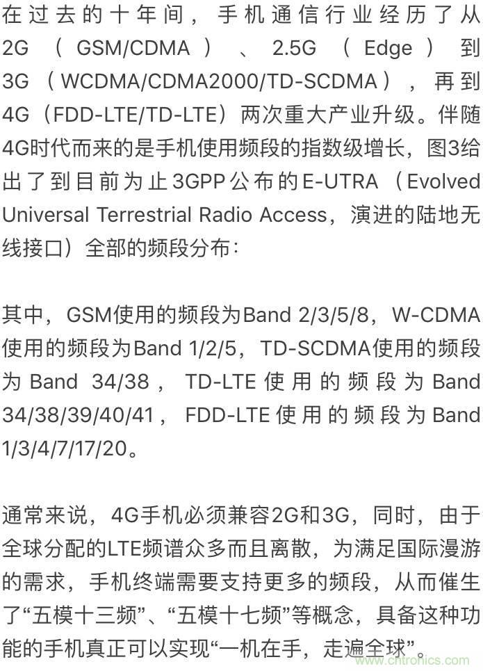 關(guān)于手機射頻芯片知識，你還不知道的事！