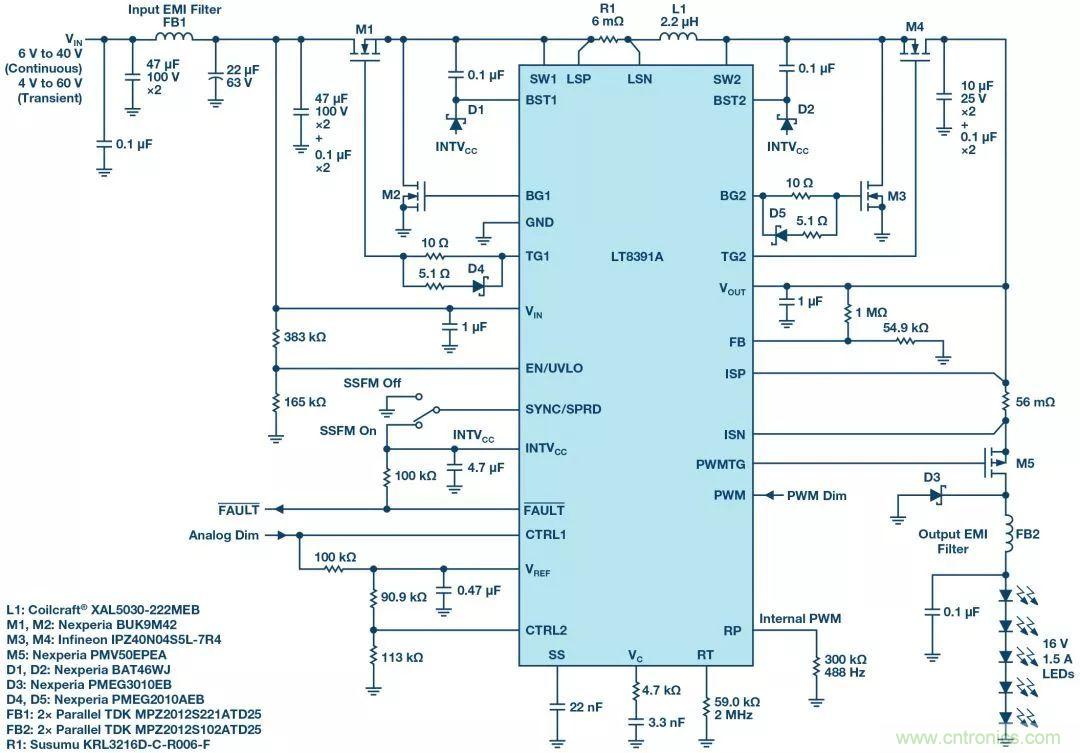 一顆芯驅(qū)動(dòng)整個(gè)車前燈組，這個(gè)控制器是怎么做到滴？