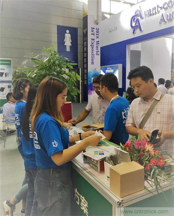 2018物博會：物聯(lián)網(wǎng)技術(shù)開發(fā)需求量大，我愛方案網(wǎng)應(yīng)接不暇！