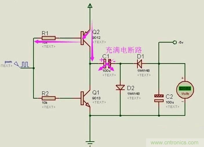 負(fù)壓是怎么產(chǎn)生的？附電路詳細(xì)分析
