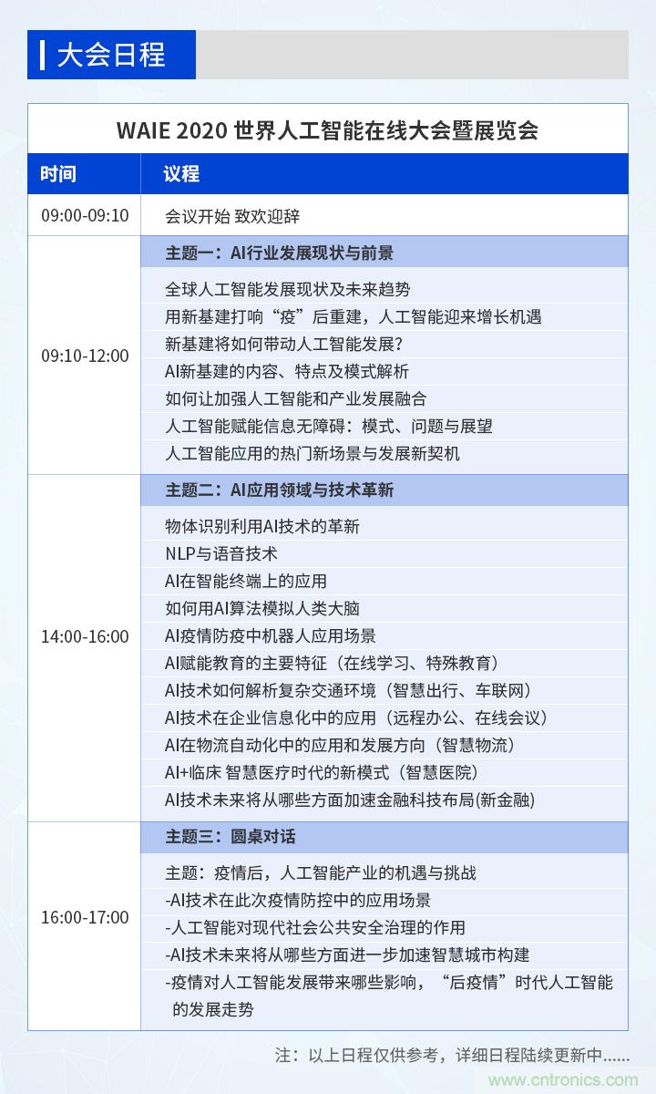 燃AI引擎，WAIE 2020世界人工智能大會震撼來襲！