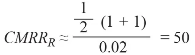 提高差分放大器的共模抑制比，電阻的選擇很關(guān)鍵