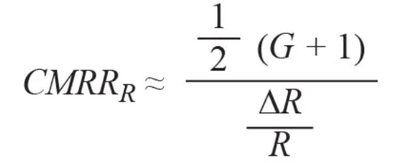 提高差分放大器的共模抑制比，電阻的選擇很關(guān)鍵