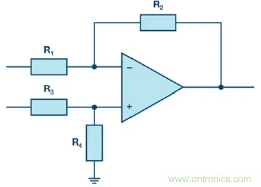 提高差分放大器的共模抑制比，電阻的選擇很關(guān)鍵