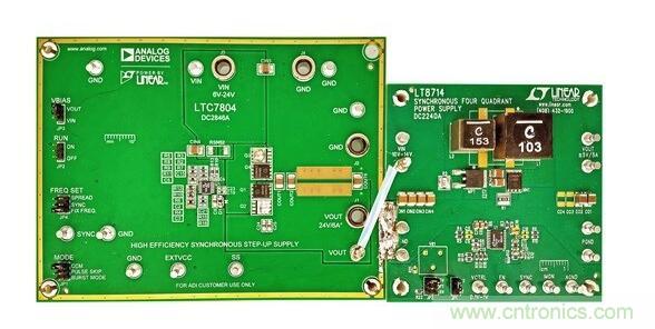 通過5 V至24 V輸入提供雙極性、雙向DC-DC流入和流出電流
