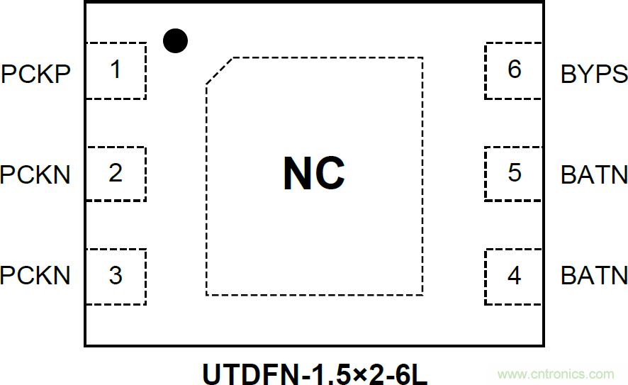 小封裝、微功耗小微電池保護器SGM41100A
