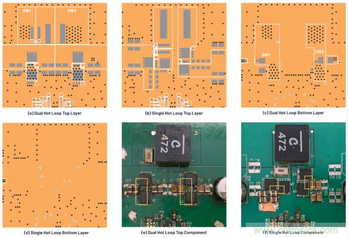 低輻射的4開(kāi)關(guān)降壓-升壓型控制器布局&mdash;&mdash;單熱回路與雙熱回路