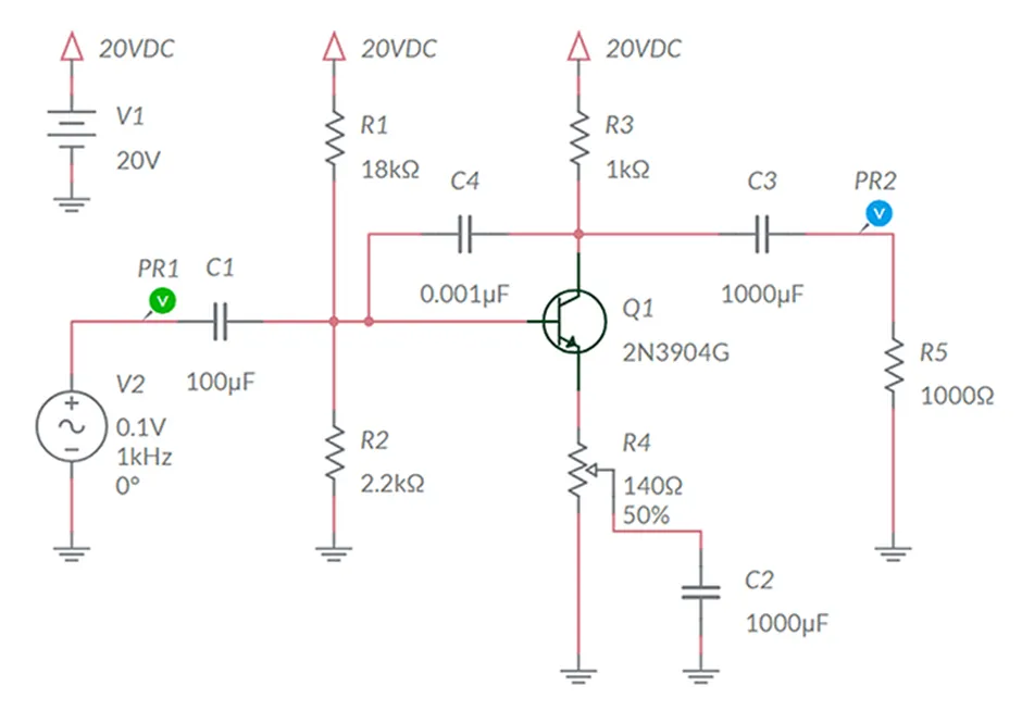 兩張圖說清楚共射極放大器為什么需要發(fā)射極電阻 兩張圖說清楚共射極放大器為什么需要發(fā)射極電阻