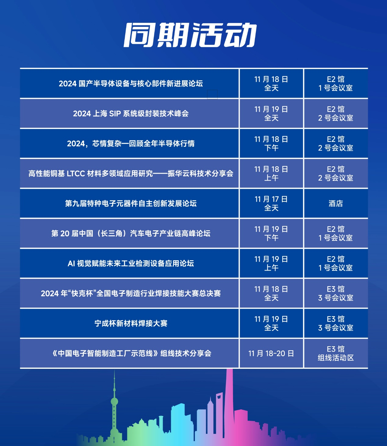 第104屆中國電子展精彩內(nèi)容搶先看，11月上海與您相約！