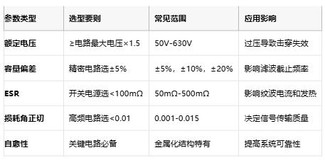 滌綸電容技術(shù)全解析：從聚酯薄膜特性到高保真應用設計指南