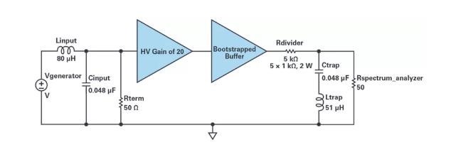 能否讓低壓放大器自舉來獲得高壓緩沖器？
